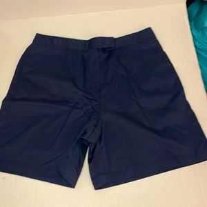 Liz Claiborne, Navy Shorts, Liz Sport, Size 14, 100% Cotton NWT